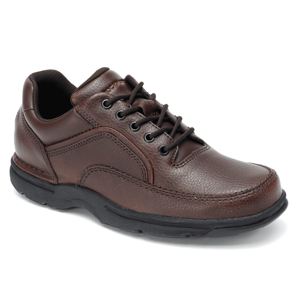 Zapatillas Rockport Hombre Mexico - Ridgefield Eureka Marrom - BDKCA8912